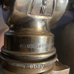 Fire Nozzle La France- Akron 18in Brass