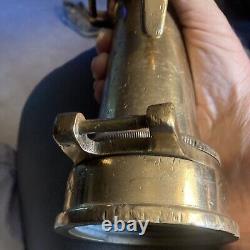 Fire Nozzle La France- Akron 18in Brass