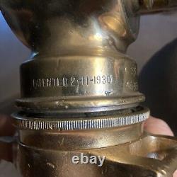 Fire Nozzle La France- Akron 18in Brass