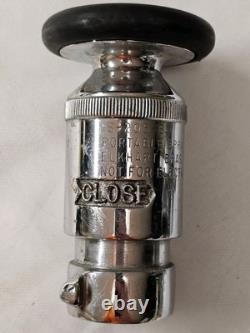 Fire Nozzle Lot Wooster Brass Co Imperial Akron 23 GPM Elkhart S-205-B S205B