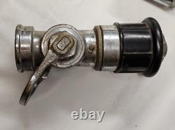 Fire Nozzle Lot Wooster Brass Co Imperial Akron 23 GPM Elkhart S-205-B S205B