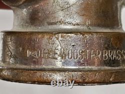 Fire Nozzle Lot Wooster Brass Co Imperial Akron 23 GPM Elkhart S-205-B S205B