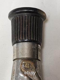 Fire Nozzle Lot Wooster Brass Co Imperial Akron 23 GPM Elkhart S-205-B S205B