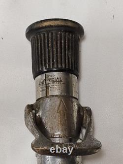 Fire Nozzle Lot Wooster Brass Co Imperial Akron 23 GPM Elkhart S-205-B S205B