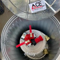Fire-Safe Home Bundle (4 hoses, 4 nozzles) Includes Gas Motor Pool Pump