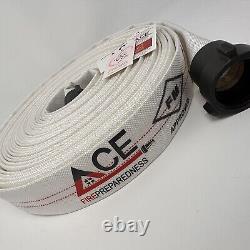 Fire Safe Home Bundle Including 1 Attack Fire Hose, Hydrant Valve, Wrench, Noz