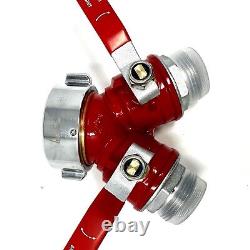 Fire Safe Home Bundle Including 1 Attack Fire Hose, Hydrant Valve, Wrench, Noz