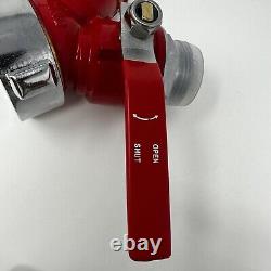 Fire Safe Home Bundle Including 1 Attack Fire Hose, Hydrant Valve, Wrench, Noz