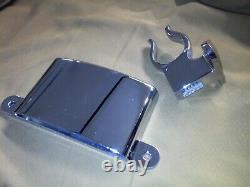 Fire axe mounting bracket fire axe, chrome fire axe holder 2 pieces spring loaded