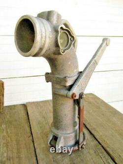 Fire fighting fuel transfer odd 5 Hose riser tall pipe vintage scifi prop OS