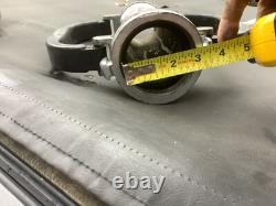 Fire hose extension brass Chrome 2 1/2 With Handles used