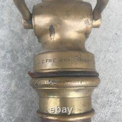 Fire hose nozzle brass