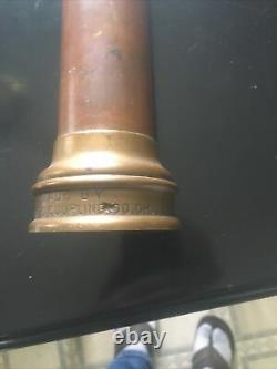 Fire hose nozzle brass