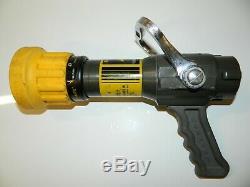 Fire nozzle sm 20f elkhart perfect stream select o matic 1.5 NS hose 60-200gpm