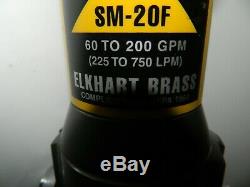 Fire nozzle sm 20f elkhart perfect stream select o matic 1.5 NS hose 60-200gpm