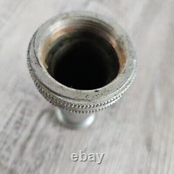 Firefighter Lot Of 5 Vintage Nozzle 2 Brass Akron Fog Fire Nozzle 3 Unknown