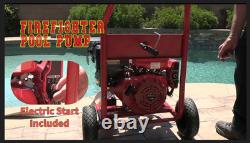 Firefighter Pool Pump 7.5 HP Complete Kit Home Fire Pump for Wildfire