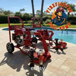 Firefighter Pool Pump 7.5 HP Complete Kit Home Fire Pump for Wildfire