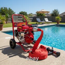 Firefighter Pool Pump PRO 15 HP Complete Kit Home Fire Pump for Wildfire