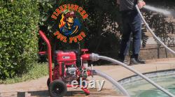 Firefighter Pool Pump PRO 15 HP Complete Kit Home Fire Pump for Wildfire