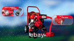 Firefighter Pool Pump PRO 15 HP Complete Kit Home Fire Pump for Wildfire