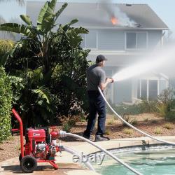 Firefighter Pool Pump PRO 15 HP Complete Kit Home Fire Pump for Wildfire