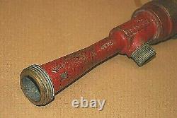Firetruck Nozzle Apparatus GPM 95 ELKHART MFG Foam In-Line Eductor Hoses 1940's