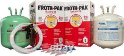 Froth Pak 630 Spray Foam Insulation Kit, Closed Cell 2-Part Foam, 15ft Hose