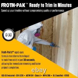 Froth Pak 630 Spray Foam Insulation Kit, Closed Cell 2-Part Foam, 15ft Hose