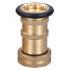 Grainger Approved 6akc2 Fire Hose Nozzle, Twist, Brass 6akc2