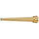 Grainger Approved 6akc4 Fire Hose Nozzle, Constant On, Brass 6akc4
