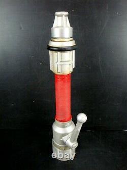 Genuine Vintage 19-1/2 WRAPPED HANDLE FIRE HOSE NOZZLE, would make a great LAMP