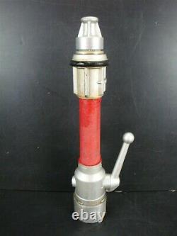 Genuine Vintage 19-1/2 WRAPPED HANDLE FIRE HOSE NOZZLE, would make a great LAMP