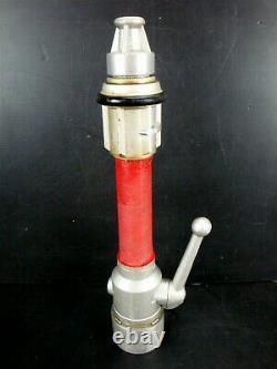 Genuine Vintage 19-1/2 WRAPPED HANDLE FIRE HOSE NOZZLE, would make a great LAMP