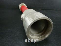 Genuine Vintage 19-1/2 WRAPPED HANDLE FIRE HOSE NOZZLE, would make a great LAMP