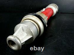 Genuine Vintage 19-1/2 WRAPPED HANDLE FIRE HOSE NOZZLE, would make a great LAMP