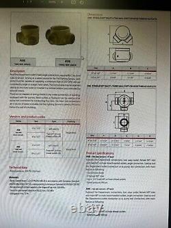 Giacomini Roof Fire Dept Outlet Connection Rough Brass