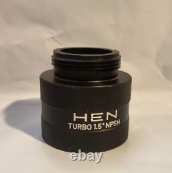 HEN Turbo 25 1.5 NPSH Hose Back Pressure Increaser for 150-185 GPM nozzles