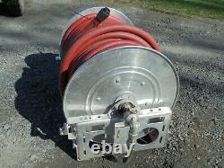 Hannay SUPER BOOSTER 1/3 HP Electric Fire Truck HOSE REEL with Hose and Hale Pump