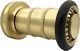 Heavy Duty 2 Npsh Brass Fire Nozzle Adjustable Fog Nozzle For Fire Safety