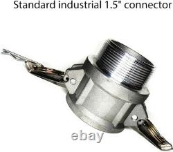 High-Pressure 1.5 Inch Brass Fire Hose Nozzle NPSH/NPT for Dust Control