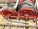 Hose Reels With Hose And Guns(nozzles) Off 1947 Fire Truck Dual Reels