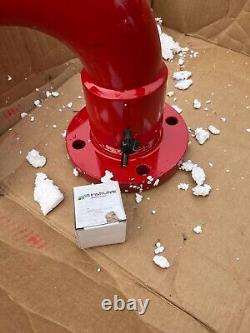 Hydrant Monitor, Tiller, 2-1/2 Flange Mount with Nozzle