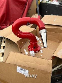 Hydrant Monitor, Tiller, 2-1/2 Flange Mount with Nozzle