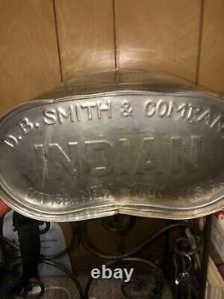 Indian Fire Pump D. B. Smith & Co. Utica NY Firefighter Equipment Vintage 1