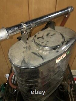 Indian Fire Pump D. B. Smith & Co. Utica NY Firefighter Equipment Vintage 2
