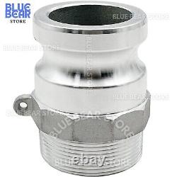 Industrial Fire Hose Nozzle 1.5 NPSH/NPT Threads Spray Jet Fog Camlock Fittings