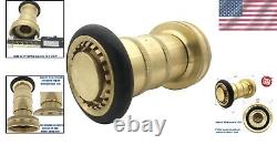 Industrial-Grade 2 NPSH Brass Spray Nozzle Perfect for Firefighting & More