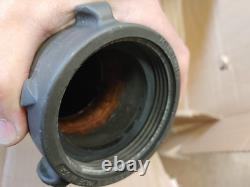 JAFLINE HD G52H25HDY100N Fire Hose, 100 ft, Yellow, Polyester 11N870