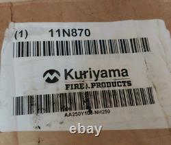 JAFLINE HD G52H25HDY100N Fire Hose, 100 ft, Yellow, Polyester 11N870